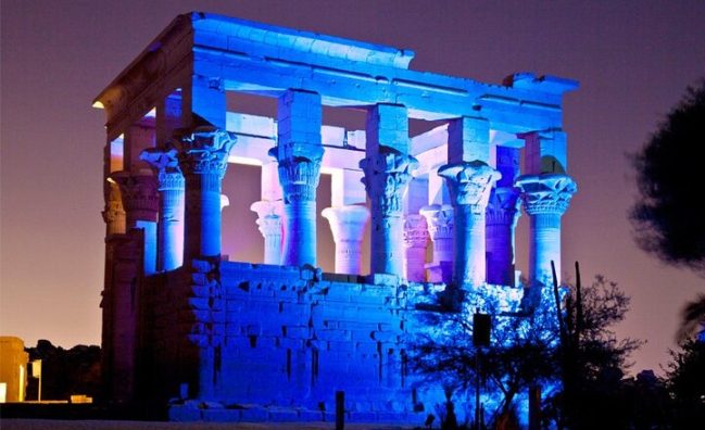 Sound and Light Show at Philae Temple Marcy